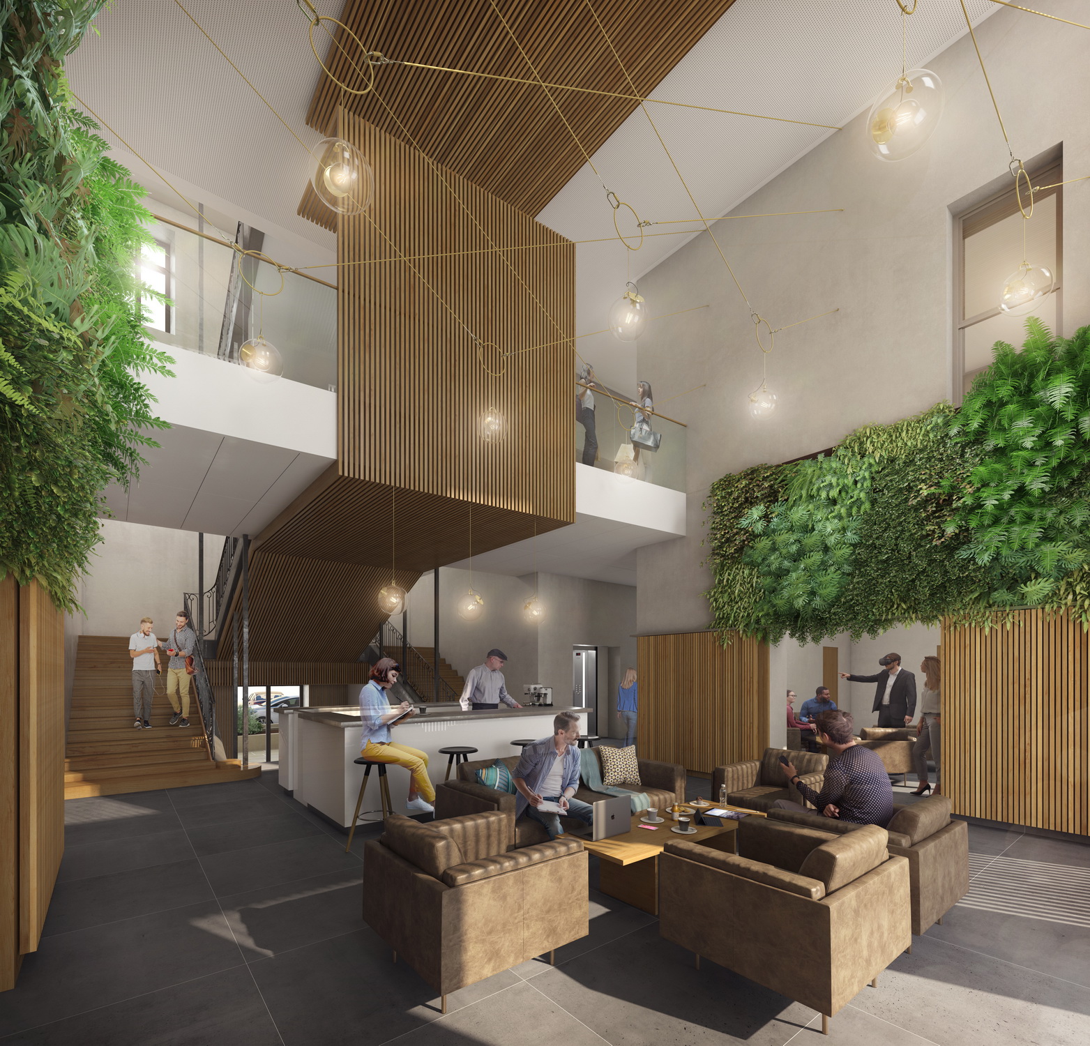 Maison des Services — Vesoul — rendu 3D architectural MD Studio