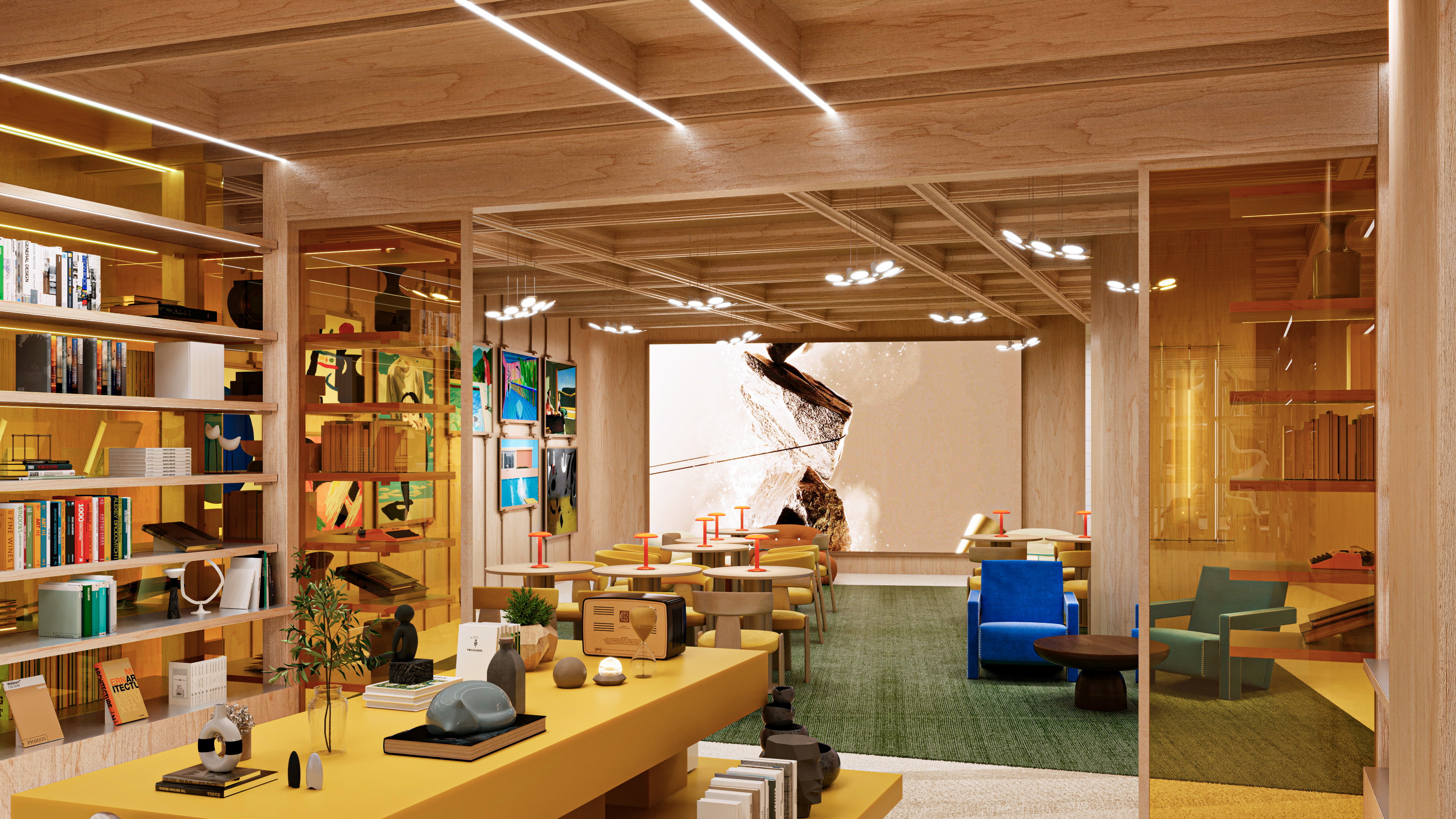 Retail premium — SKP Wuhan RDV L4 — rendu 3D architectural MD Studio