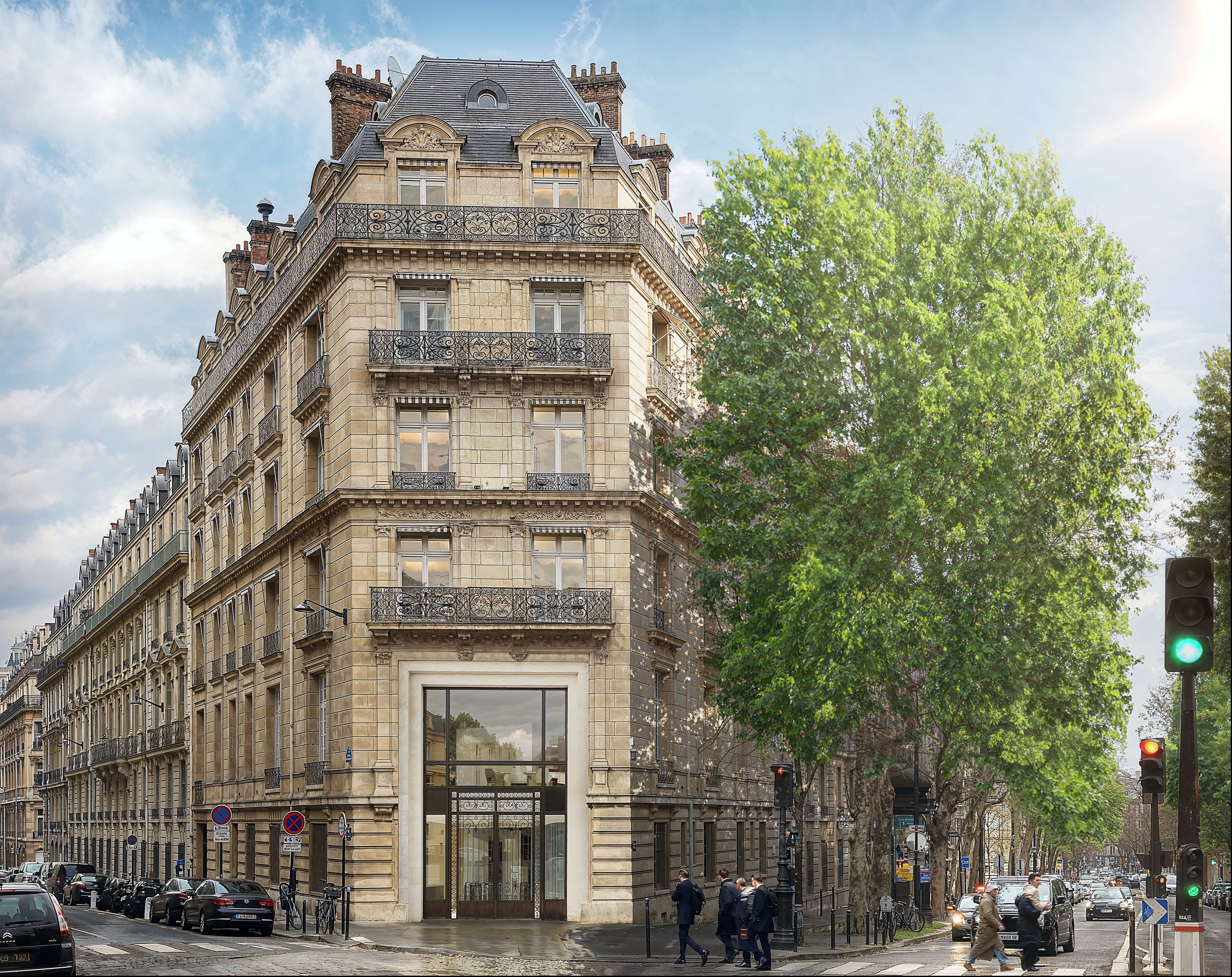 Réhabilitation premium — Messine — rendu 3D architectural MD Studio